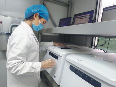 日檢能力可達(dá)27萬人份 項城核酸檢測能力即將實現(xiàn)大提升